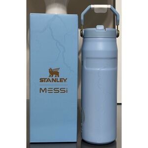 MESSI X STANLEY AEROLIGHT ICEFLOW FLIP STRAW 2.0 BOTTLE, 24OZ-MESSI STRIKER BLUE